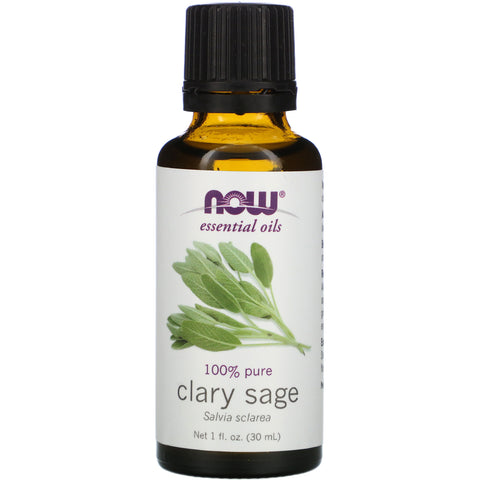 Now Foods, Essential Oils, Clary Sage, 1 fl oz (30 ml)