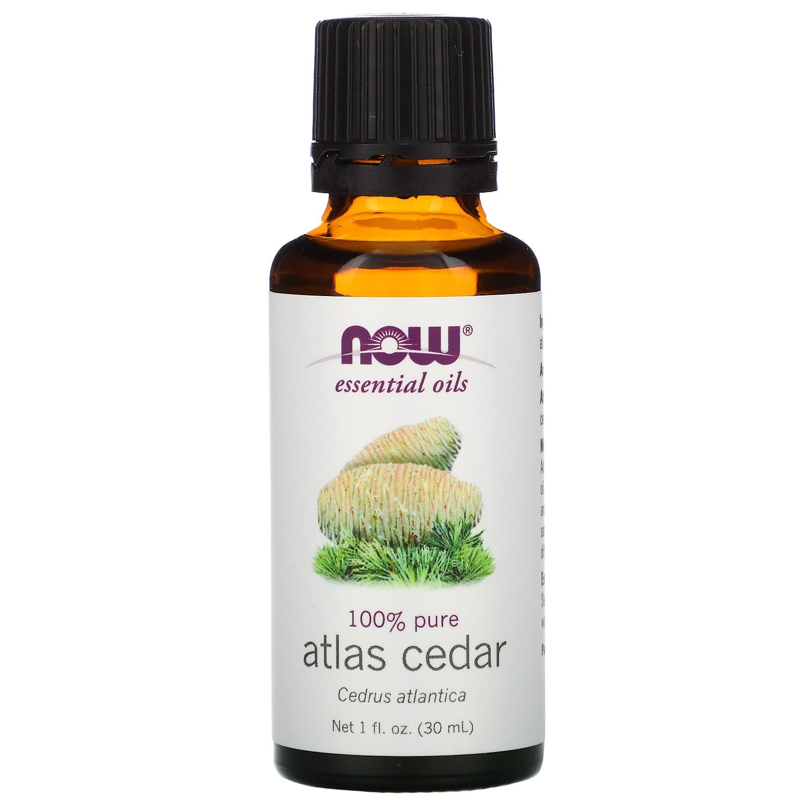 Now Foods, Essential Oils, Atlas Cedar, 1 fl oz (30 ml)