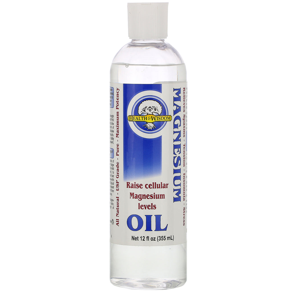 Health and Wisdom, Magnesium Oil, 12 fl oz (355 ml)