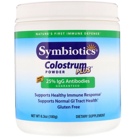 Symbiotics, Colostrum Plus, Powder, 6.3 oz (180 g)