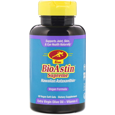 Nutrex Hawaii, BioAstin Supreme, 6 mg, 60 Vegan Soft Gels