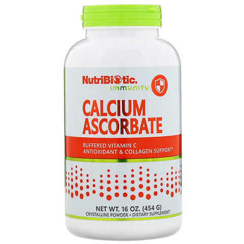 NutriBiotic, Immunity, Calcium Ascorbate, Crystalline Powder, 16 oz (454 g)