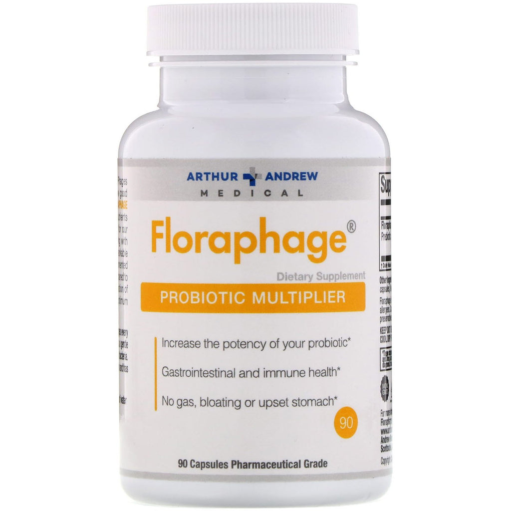 Arthur Andrew Medical, Floraphage, 90 Capsules