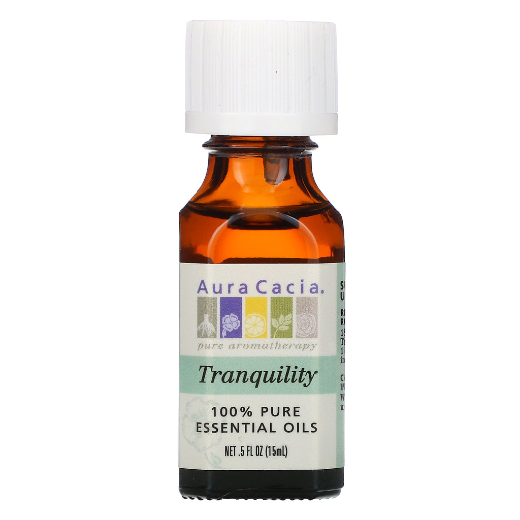 Aura Cacia, 100% Pure Essential Oil, Tranquility, .5 fl oz (15 ml)