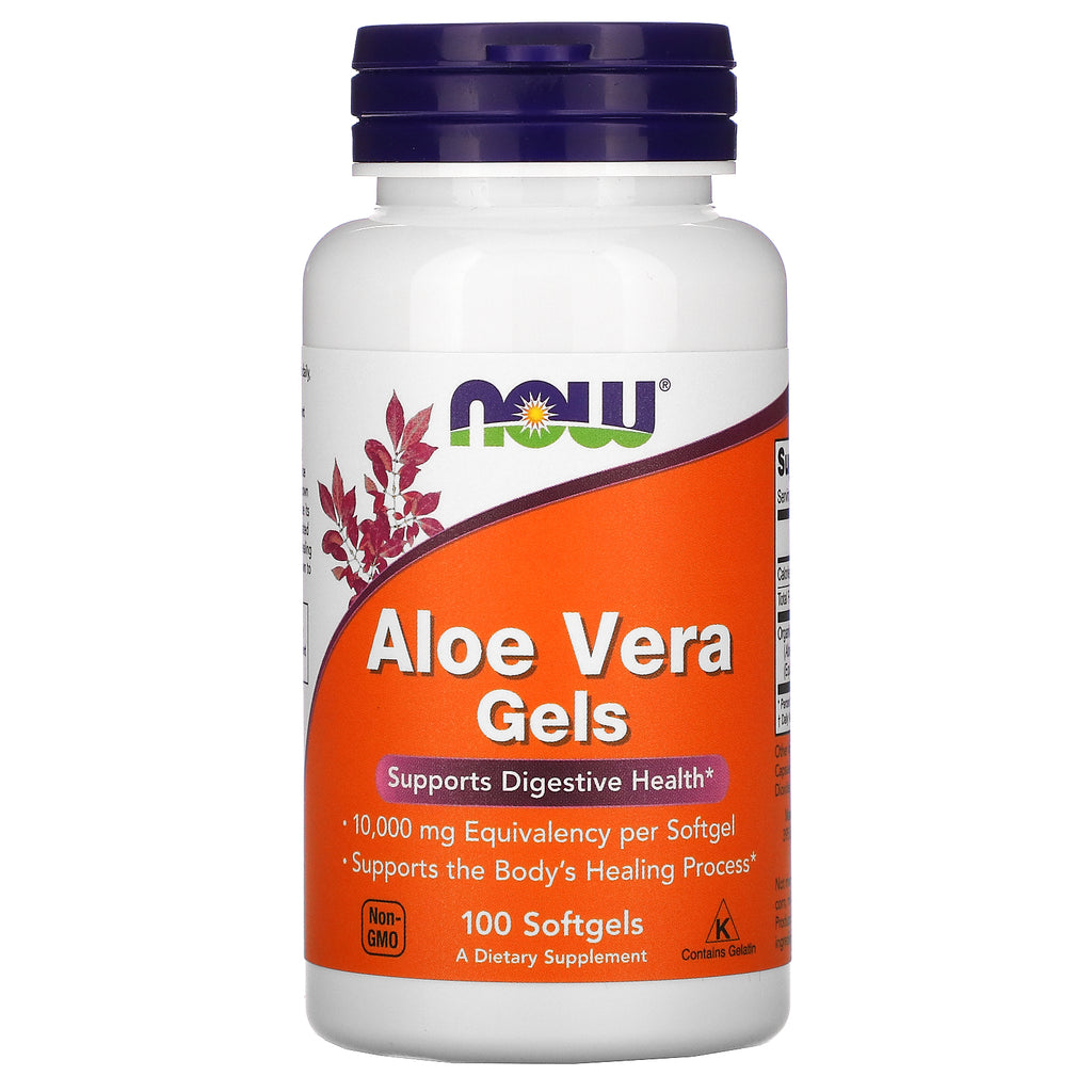 Now Foods, Aloe Vera Gels, 100 Softgels