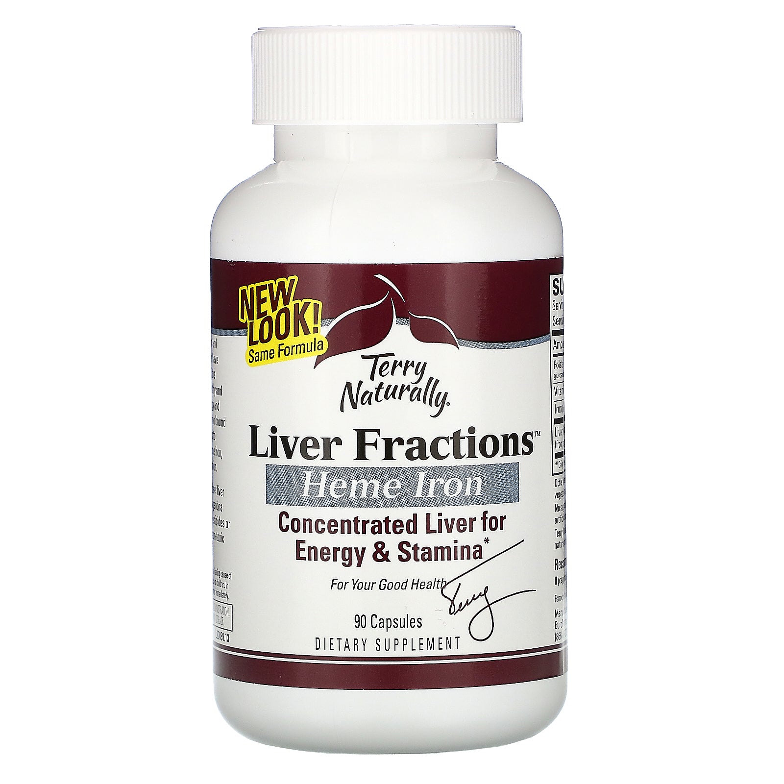 Terry Naturally, Liver Fractions, 90 Capsules