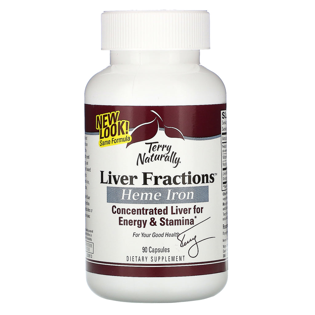 Terry Naturally, Liver Fractions, 90 Capsules