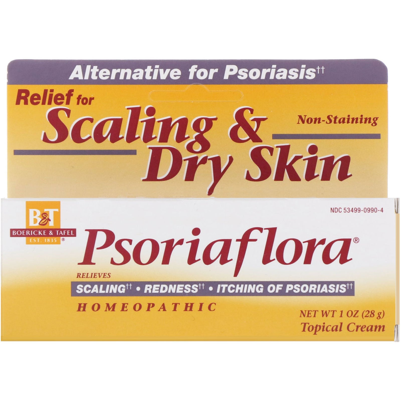 Boericke & Tafel, Psoriaflora, Topical Cream, 1 oz (28 g)