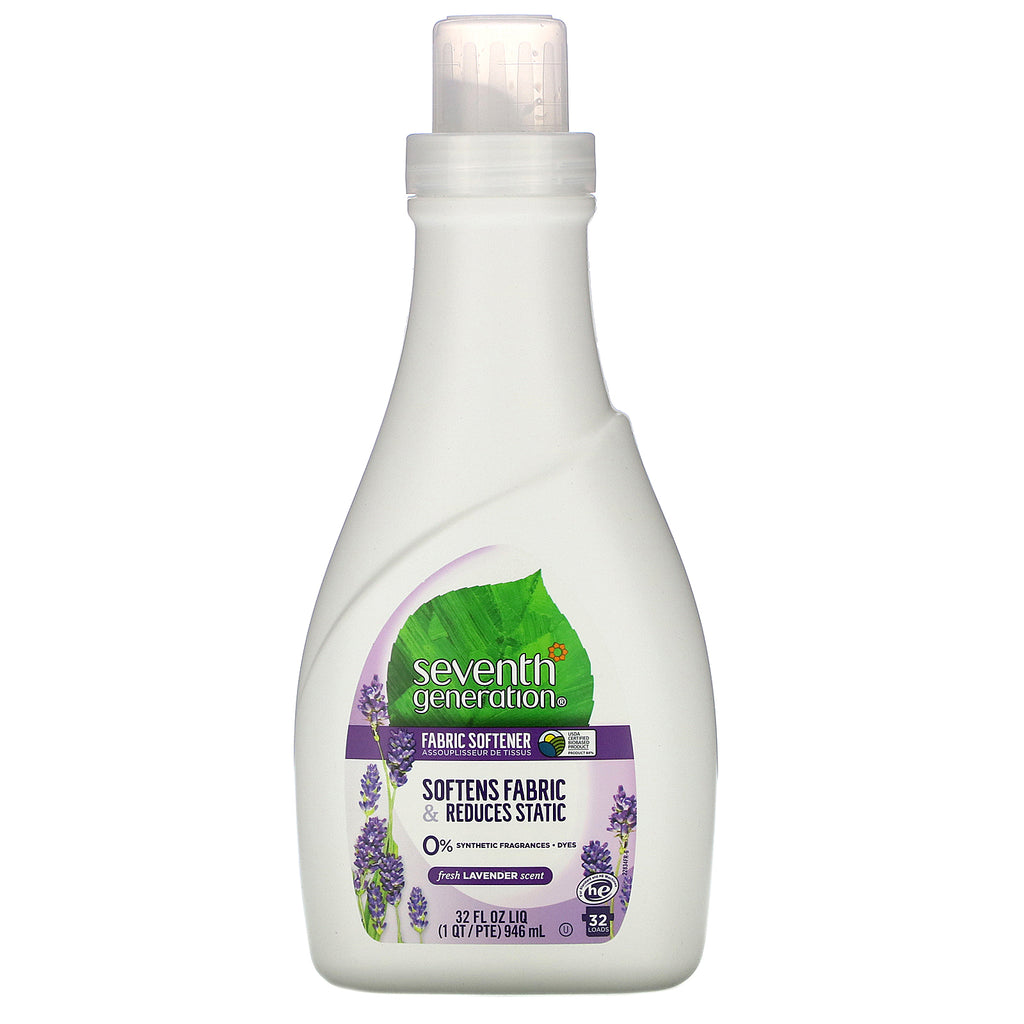 Seventh Generation, Fabric Softener,  Fresh Lavender, 32 fl oz (946 ml)