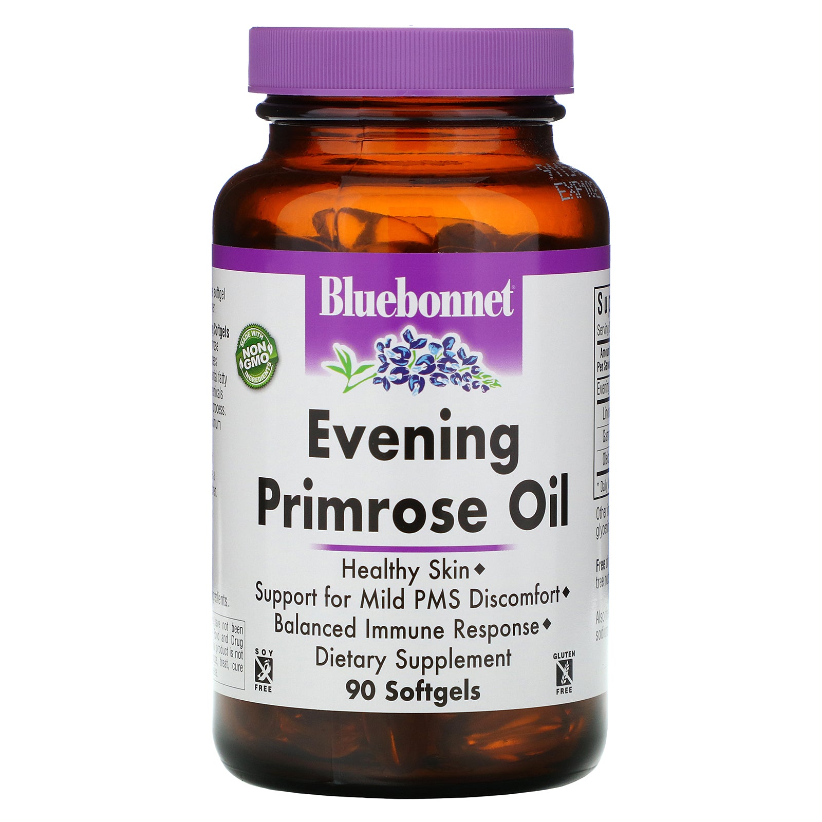 Bluebonnet Nutrition, Evening Primrose Oil, 1,300 mg, 90 Softgels