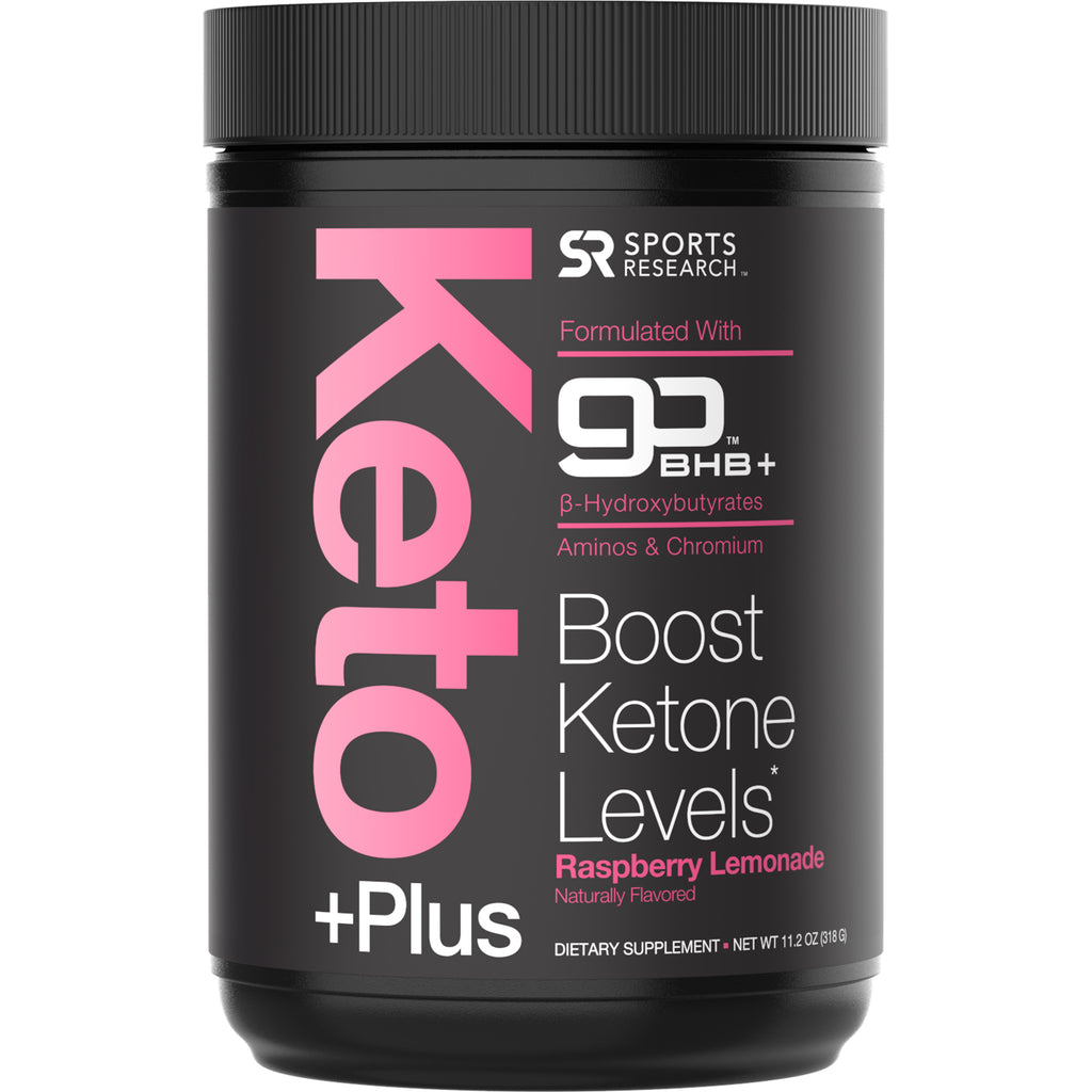 Sports Research, Keto Plus, GO BHB +, Raspberry Lemonade, 11.2 oz (318 g)