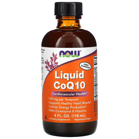 Now Foods, Liquid CoQ10, 100 mg , 4 fl oz (118 ml)