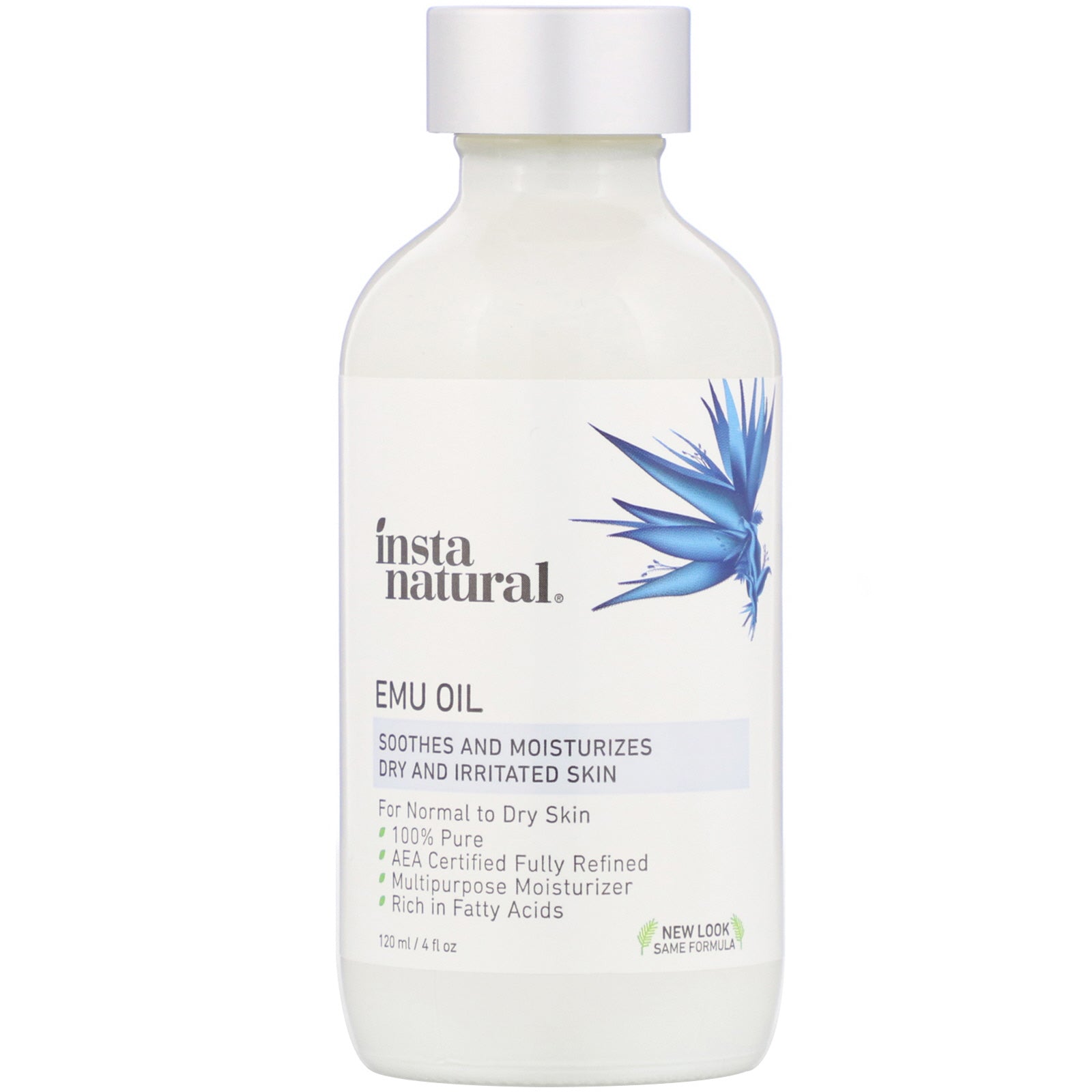 InstaNatural, Emu Oil, Body Treatment,  4 fl oz (120 ml)