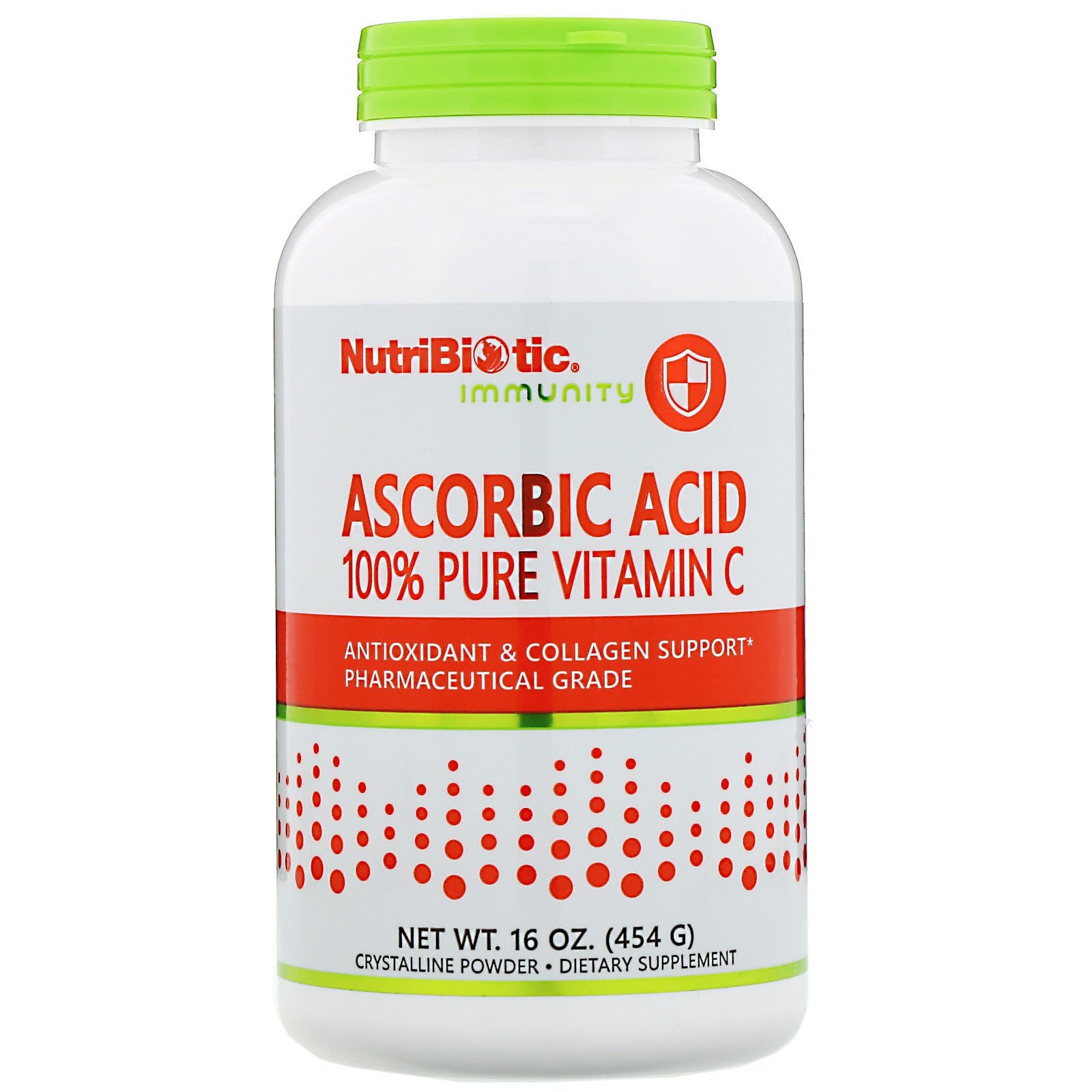 NutriBiotic, Immunity, Ascorbic Acid, 100% Pure Vitamin C, 16 oz (454 g)