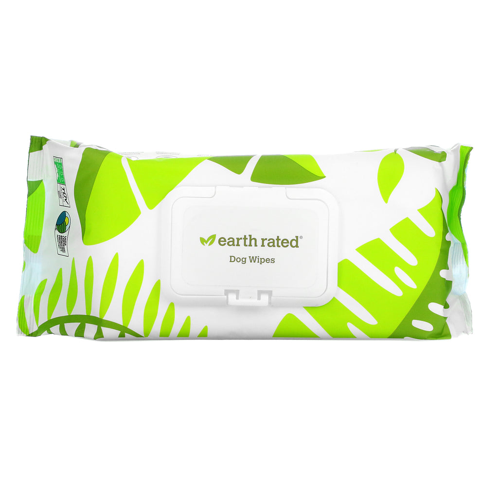 Earth Rated, Dog Wipes,  Unscented, 100 Wipes