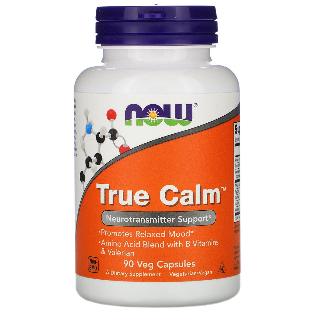 Now Foods, True Calm, 90 Veg Capsules