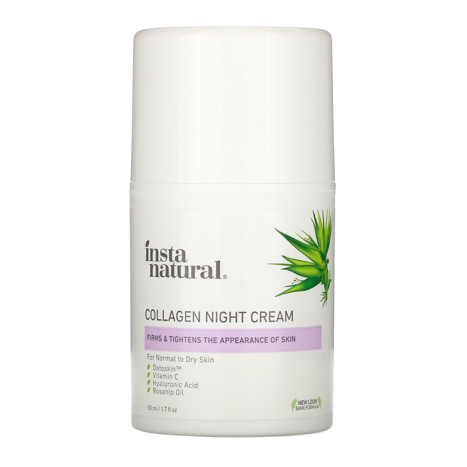 InstaNatural, Collagen Night Cream, 1.7 fl oz (50 ml)