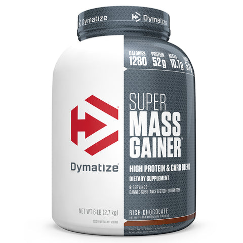 Dymatize Nutrition, Super Mass Gainer, Rich Chocolate, 6 lbs (2.7 kg)