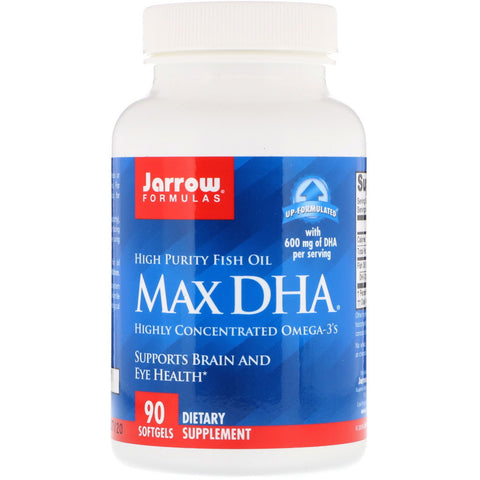 Jarrow Formulas, Max DHA, 90 Softgels