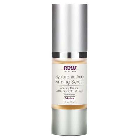 Now Foods, Solutions, Hyaluronic Acid Firming Serum, 1 fl oz (30 ml)