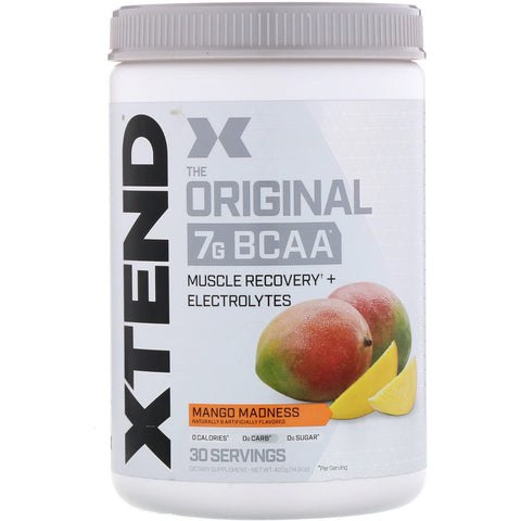 Xtend, The Original 7G BCAA, Mango Madness, 14.8 oz (420 g)