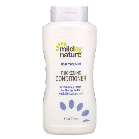 Mild By Nature, Thickening Conditioner, B-Complex & Biotin, Rosemary Mint, 16 fl oz (473 ml