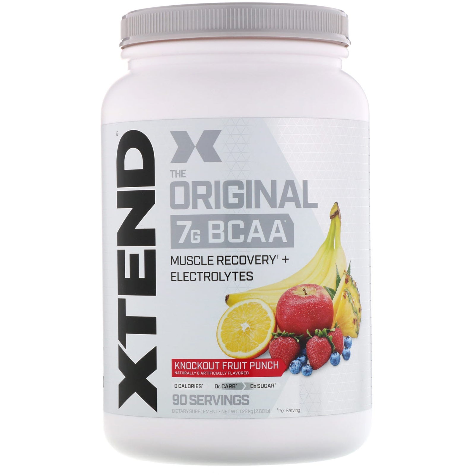 Xtend, The Original 7G BCAA, Knockout Fruit Punch, 2.68 lb (1.22 kg)