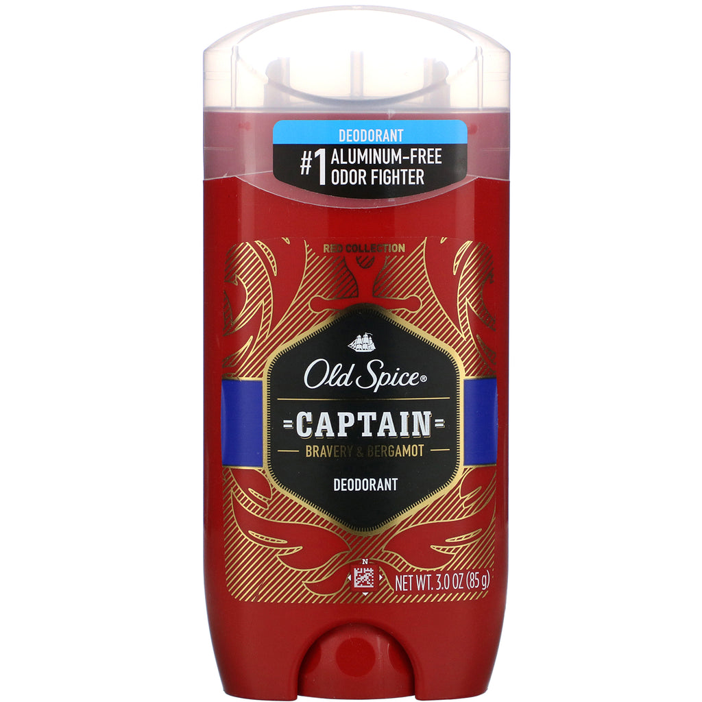 Old Spice, Deodorant, Captain, Bravery & Bergamot, 3 oz (85 g)