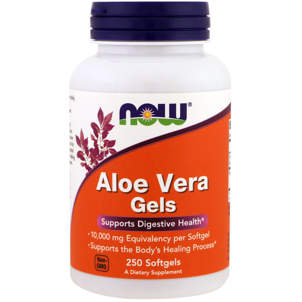 Now Foods, Aloe Vera Gels, 250 Softgels