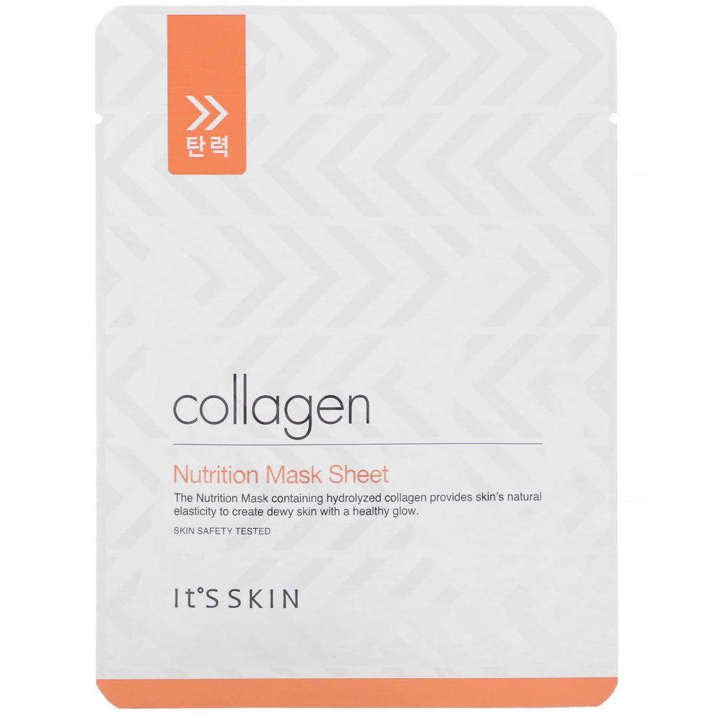 It's Skin, Collagen, Nutrition Mask Sheet, 1 Sheet, 17 g