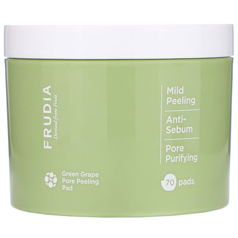 Frudia, Green Grape Pore Peeling Pad, 70 Pads