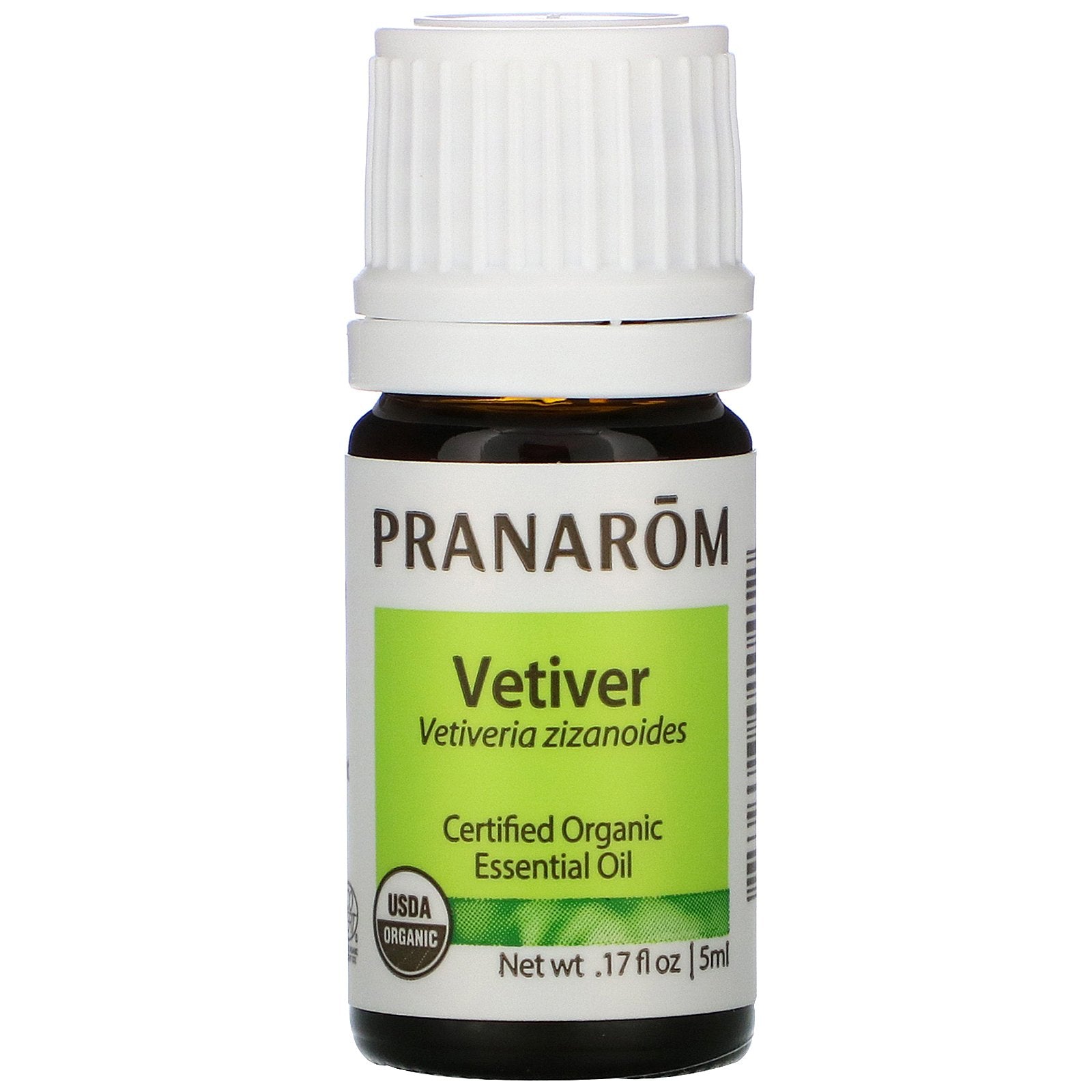 Pranarom, Essential Oil, Vetiver, .17 fl oz (5 ml)