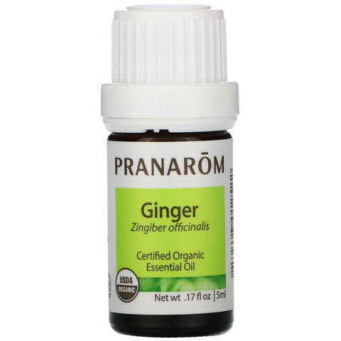 Pranarom, Essential Oil, Ginger, .17 fl oz (5 ml)