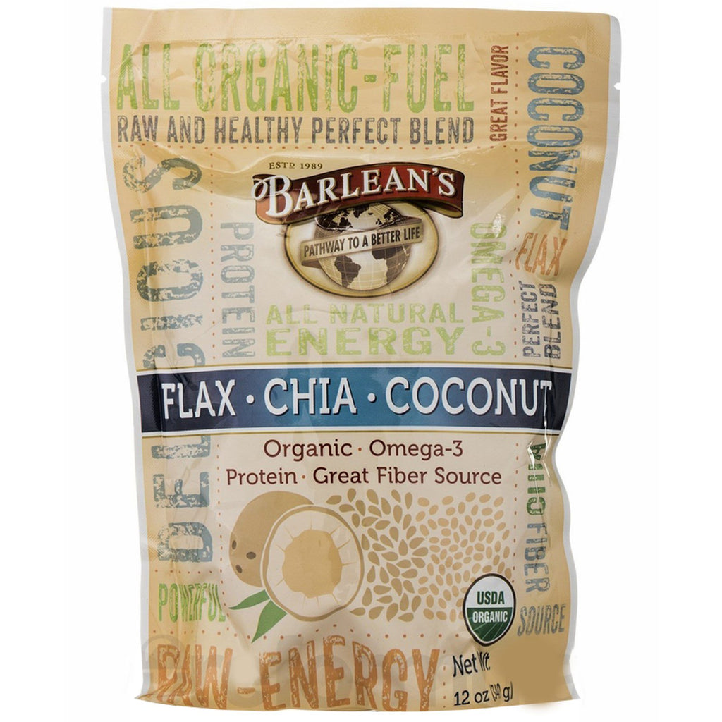 Barlean's, Flax-Chia-Coconut Blend, 12 oz (340 g)