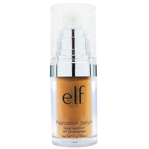 E.L.F., Beautifully Bare Foundation Serum, SPF 25, Medium/Dark, 0.47 fl oz (14 ml)