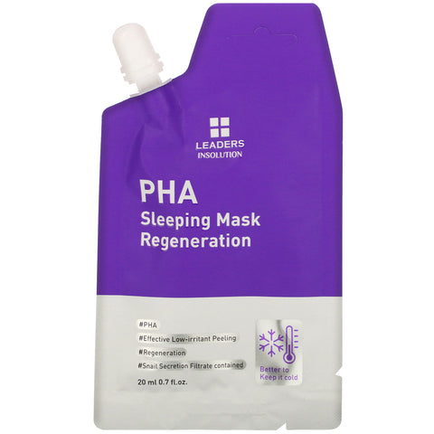 Leaders, PHA Sleeping Mask, Regeneration, 0.7 fl oz (20 ml)