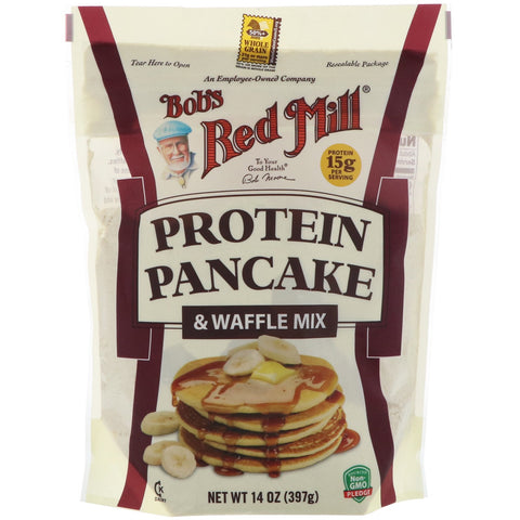 Bob's Red Mill, Protein Pancake & Waffle Mix, 14 oz (397 g)