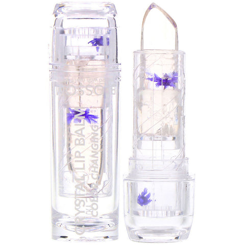 Blossom, Crystal Lip Balm, Color Changing, Purple, 3 g