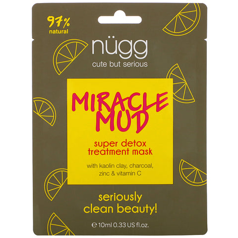 Nugg, Miracle Mud, Super Detox Treatment Mask, 0.33 fl oz (10 ml)