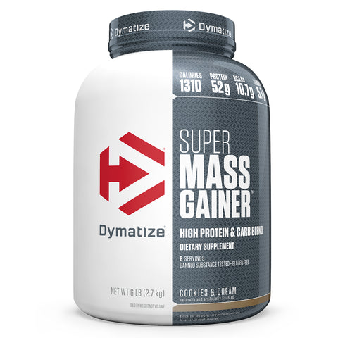 Dymatize Nutrition, Super Mass Gainer, Cookies & Cream, 6 lbs (2.7 kg)