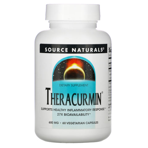 Source Naturals, Theracurmin, 600 mg, 60 Vegetarian Capsules