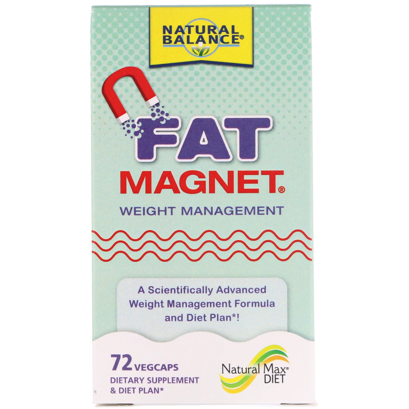 Natural Balance, Fat Magnet, Weight Management, 72 Vegcaps