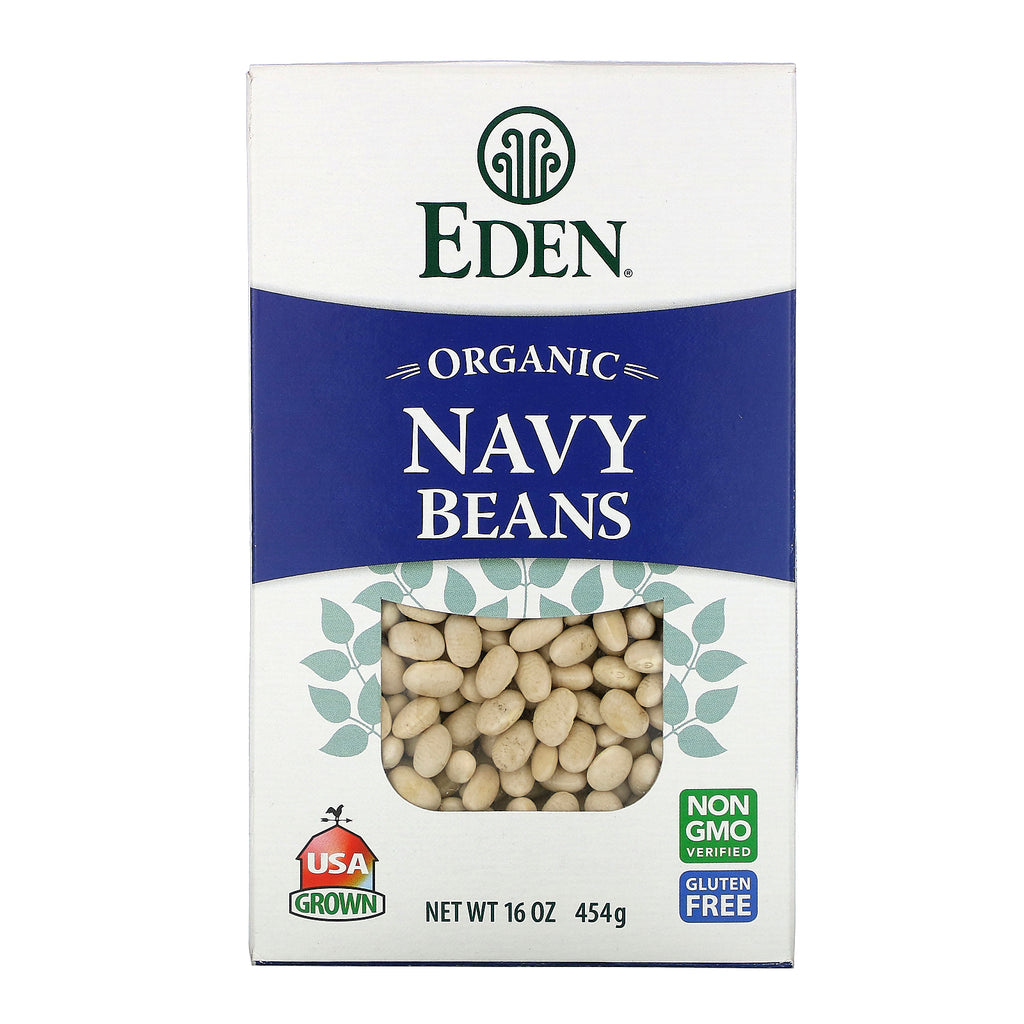 Eden Foods, Organic Navy Beans, 16 oz (454 g)