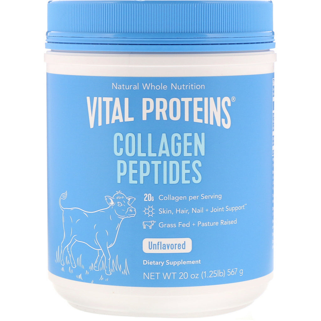 Vital Proteins, Collagen Peptides, Unflavored, 1.25 lbs (567 g)