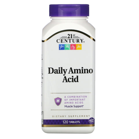 21st Century, Daily Amino Acid, 120 Tablets