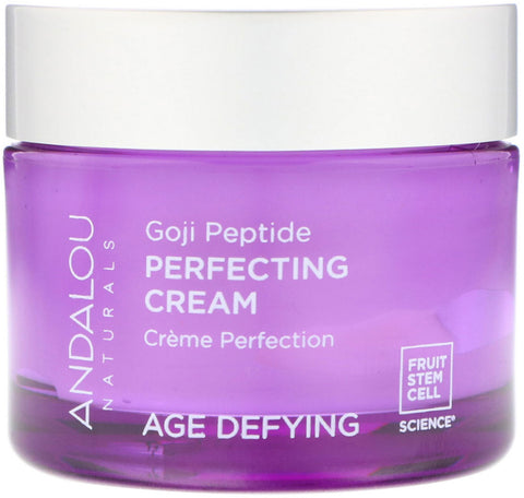 Andalou Naturals, Perfecting Cream, Goji Peptide, Age Defying, 1.7 fl oz (50 ml)