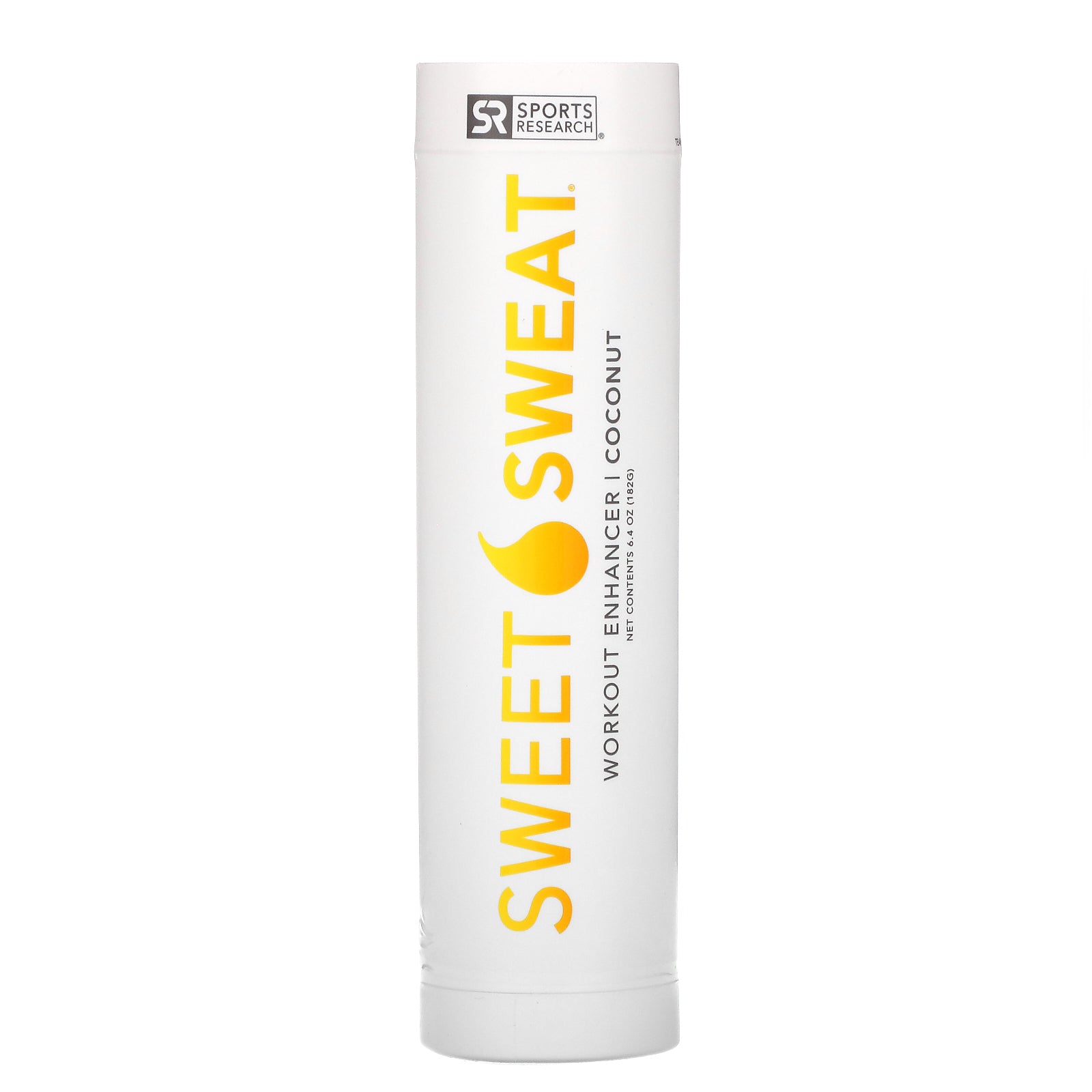 Sports Research, Sweet Sweat Workout Enchancer, Coconut, 6.4 oz (182 g)