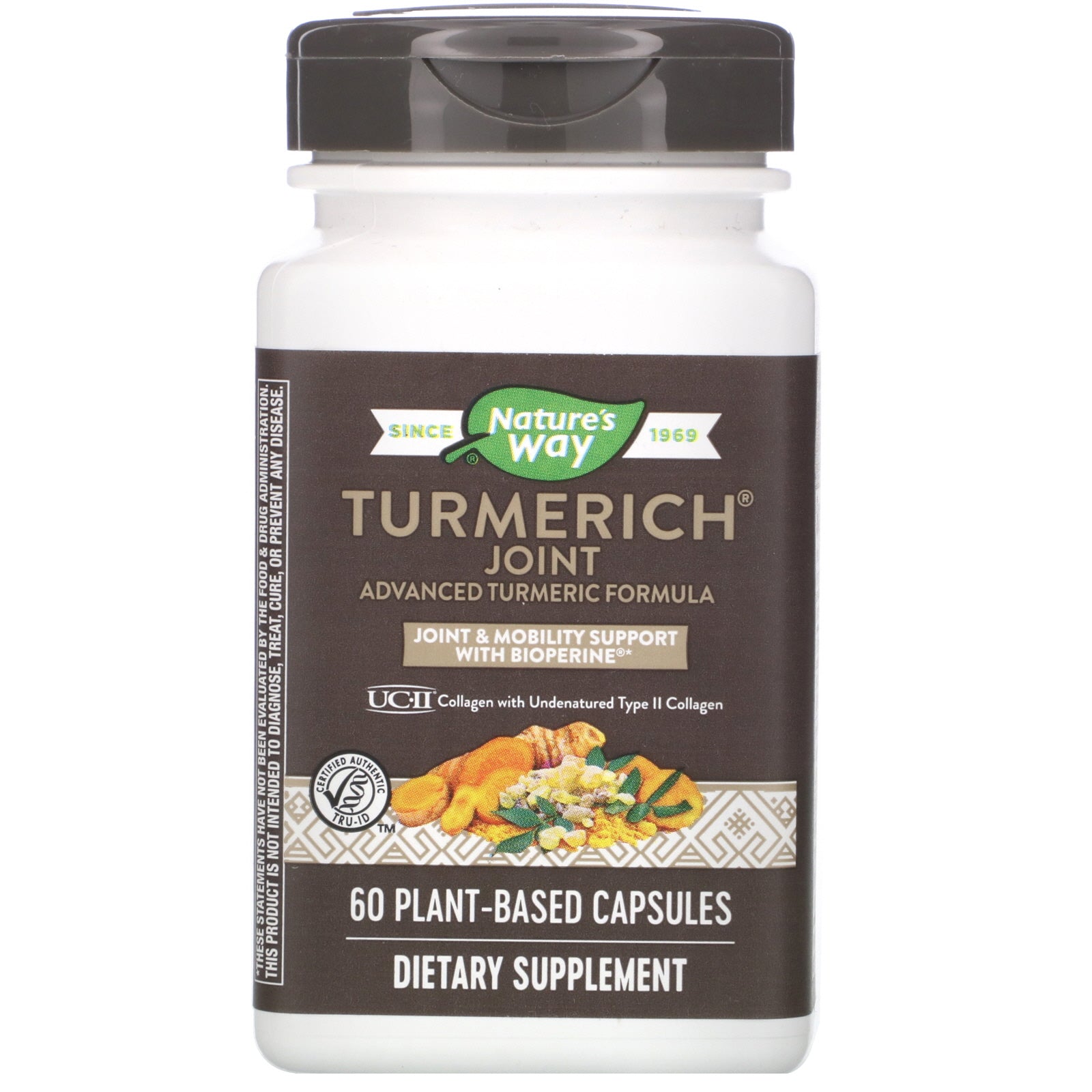 Nature's Way, Turmerich, Joint, 400 mg, 60 Plant-Based Capsules