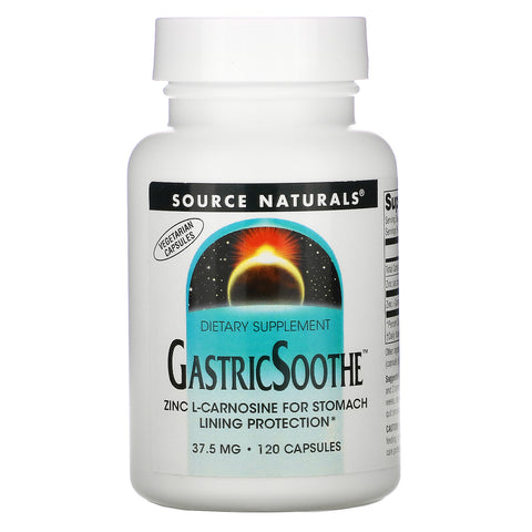 Source Naturals, GastricSoothe, 37.5 mg, 120 Capsules