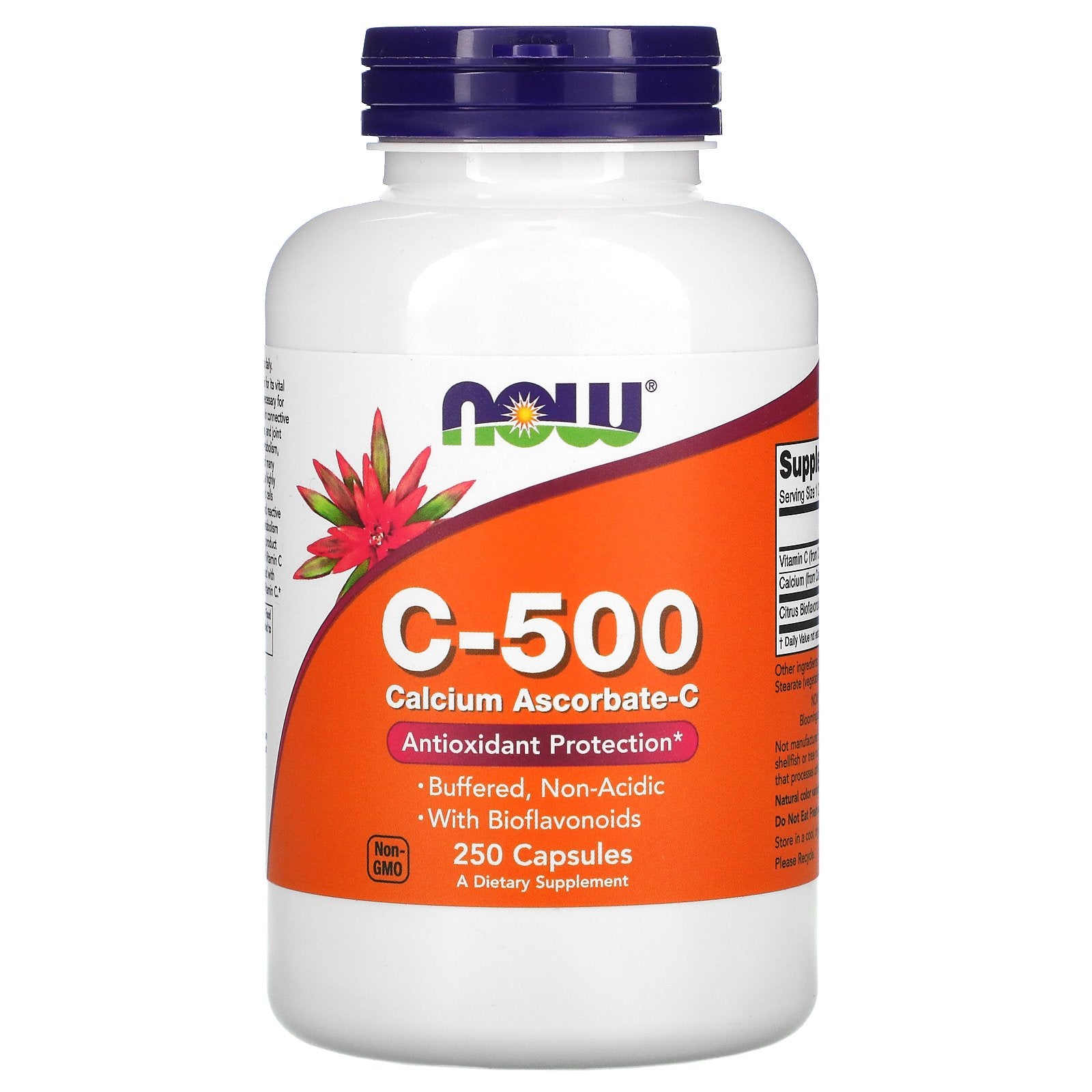 Now Foods, C-500, Calcium Ascorbate-C, 250 Capsules